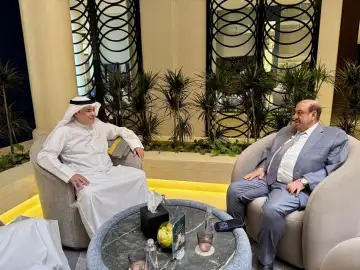 البركاني يثمن الدعم الكويتي ويدين إرهاب الحوثيين