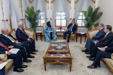 الرئيس العليمي يبعث رسالة خطية لنظيره التركي أردوغان