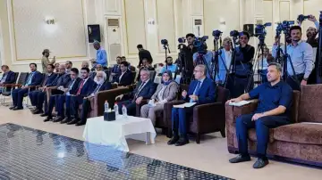 وزراء يستعرضون جرائم مليشيا الحوثي في تعز