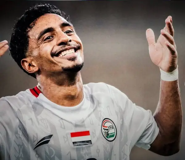 ذهول عادل عباس بعد تتويجه في كأس الخليج