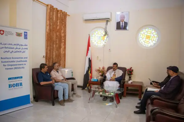 مأرب تبحث تطوير مشروع اقتصادات مرنة لدعم التنمية