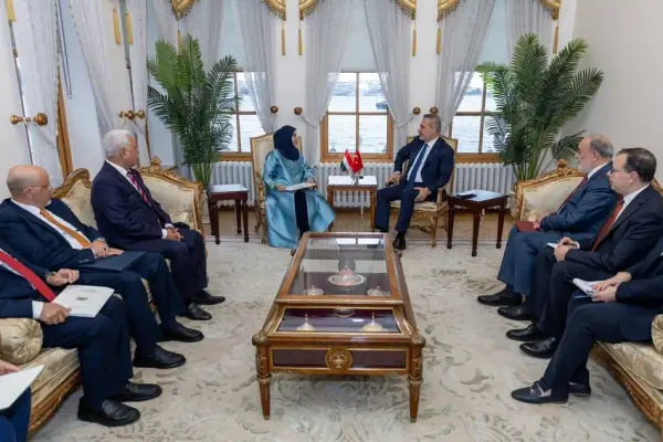 الرئيس العليمي يبعث رسالة خطية لنظيره التركي أردوغان